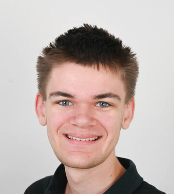 Auszubildender Ruben Lohn Auszubildender Eric Gumnior
