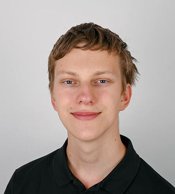Auszubildender Ruben Lohn Auszubildender Rico Leißau